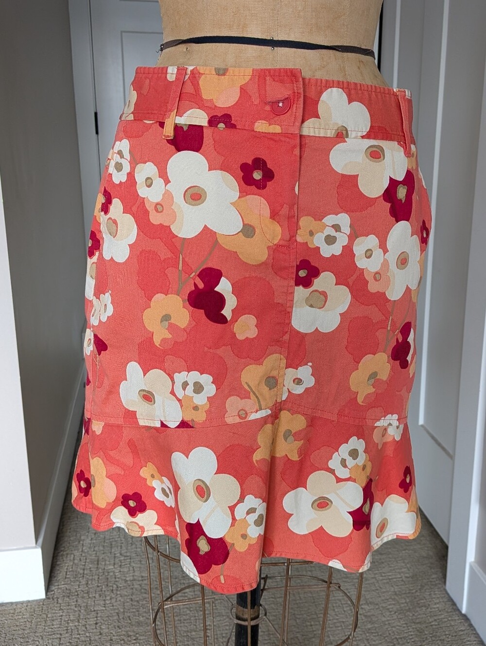 LOFT Stretch Women’s Allover Print Skirt